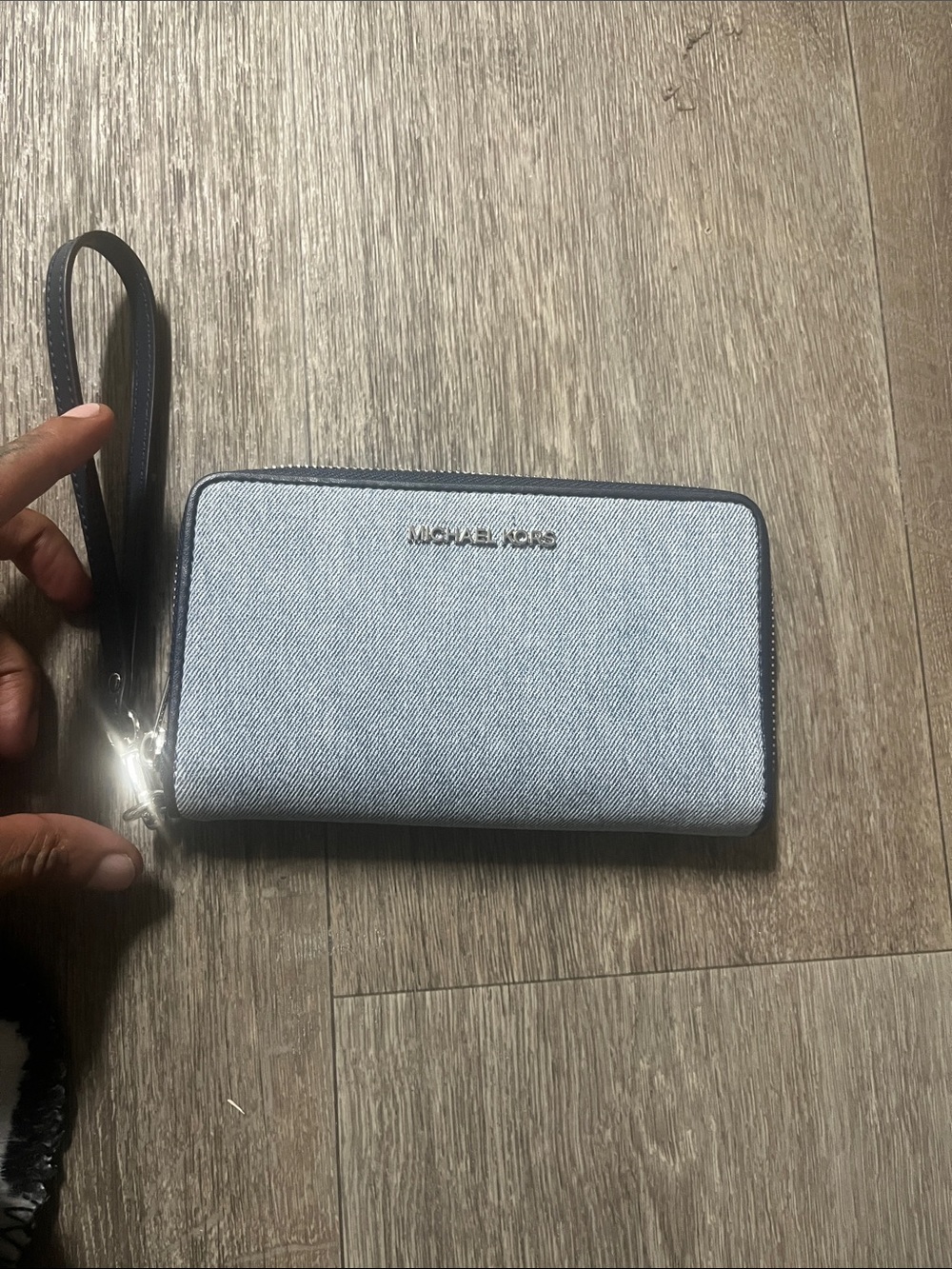 Blue Jean Michael kors wallet
